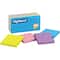 Highland™ Self-Stick Removable Notes, 3" x 3", 12 Pads